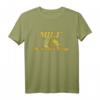 MILF Man I Love Frogs Lustiges Frosch T-Shirt - Tierliebhaber Geschenk mit Froggy Kunst und Grünen Laub Design