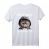 Lustiges Katze Spruch T-Shirt - Du stinkst, geh' weiter! Geschenk für Männer und Frauen