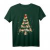 HapFrog T-Shirt mit niedlichem Hamster-Weihnachtsbaum - Lustige Weihnachtsdeko für Tierliebhaber und Weihnachtsfans