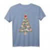 HapFrog T-Shirt mit niedlichem Hamster-Weihnachtsbaum - Lustige Weihnachtsdeko für Tierliebhaber und Weihnachtsfans