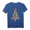 HapFrog T-Shirt mit niedlichem Hamster-Weihnachtsbaum - Lustige Weihnachtsdeko für Tierliebhaber und Weihnachtsfans