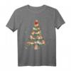 HapFrog T-Shirt mit niedlichem Hamster-Weihnachtsbaum - Lustige Weihnachtsdeko für Tierliebhaber und Weihnachtsfans
