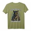 Guten Morgen? Ganz Dünnes Eis! Lustiges Hunde Kaffee T-Shirt – Sarkastisches Geschenk für Morgenmuffel, Hundeliebhaber & Arbeitskollegen