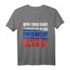 Lustiges Geheimagenten T-Shirt für Russen, Kasachen, Ukrainer und Slavs – Kyrillischer Spruch für Humor und Geschenke