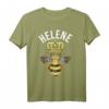 Helene Name Geburtstagsgeschenk T-Shirt mit Krone & Biene - Personalisierte Partydekoration & Supporter-Shirt für Frauen, Kinder & Freunde