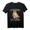 Lustiges Katzen-Meme „Even Baddies Get Saddies“ für Herren und Damen – Perfektes HapFrog Geschenk für ADHS und Neurodivergent Fans