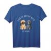 Life Is Better With My Briard T-Shirt - Lustiges Hundemotiv für Briard Fans, Hundehalter & Hundeliebhaber, Perfekt als Geschenk zum Geburtstag & Gassi gehen