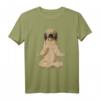 Yoga Briard Hund T-Shirt – Perfektes Geschenk für Briard Hundebesitzer, Meditations- und Yoga-Enthusiasten
