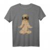 Yoga Briard Hund T-Shirt – Perfektes Geschenk für Briard Hundebesitzer, Meditations- und Yoga-Enthusiasten