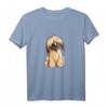 Briard Schafpudel Hundemotiv T-Shirt für Hundefreunde – Lustiges Comic Style Shirt für Hundehalter, Hundeliebhaber & Hundeshows