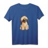 Briard Schafpudel Hundemotiv T-Shirt für Hundefreunde – Lustiges Comic Style Shirt für Hundehalter, Hundeliebhaber & Hundeshows