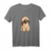 Briard Schafpudel Hundemotiv T-Shirt für Hundefreunde – Lustiges Comic Style Shirt für Hundehalter, Hundeliebhaber & Hundeshows