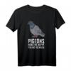 Taubenzüchter T-Shirt mit Spruch - Tauben Machen Mich Glücklich, Perfekt für Vogelliebhaber und Brieftauben Züchter