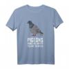 Taubenzüchter T-Shirt mit Spruch - Tauben Machen Mich Glücklich, Perfekt für Vogelliebhaber und Brieftauben Züchter
