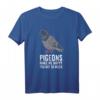 Taubenzüchter T-Shirt mit Spruch - Tauben Machen Mich Glücklich, Perfekt für Vogelliebhaber und Brieftauben Züchter