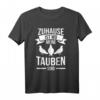 Tauben Taubenzüchter Brieftauben T-Shirt - Cooles Design für Taubenliebhaber & Brieftauben Fans