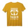 Tauben Taubenzüchter Brieftauben T-Shirt - Cooles Design für Taubenliebhaber & Brieftauben Fans