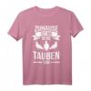 Tauben Taubenzüchter Brieftauben T-Shirt - Cooles Design für Taubenliebhaber & Brieftauben Fans