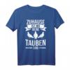 Tauben Taubenzüchter Brieftauben T-Shirt - Cooles Design für Taubenliebhaber & Brieftauben Fans