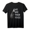 We are their Voice Tierschutz T-Shirt gegen Tiermissbrauch, Tierhandel & für Tierrechte – Geschenk für Taubenliebhaber & Tierschützer