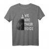 We are their Voice Tierschutz T-Shirt gegen Tiermissbrauch, Tierhandel & für Tierrechte – Geschenk für Taubenliebhaber & Tierschützer