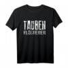 Herren Tauben Flüsterer Ruhrpott Brieftaubensport Hobby T-Shirt - Perfektes Geschenk für Taubenzüchter, Brieftaubensportler, Papa, Opa & Freunde zu Weihnachten & Geburtstag