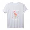 Humorvolles Flamingo Unter Tauben T-Shirt für Taubenzüchter, Brieftaubensport & Ruhrpott - Perfekt für Vogelliebhaber