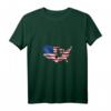 Damen USA Amerika Flagge Tauben Taubenzucht Brieftaube Vögel Vogel T-Shirt mit V-Ausschnitt – Perfektes Geschenk für Tauben- und Vogel-Liebhaber