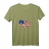 Damen USA Amerika Flagge Tauben Taubenzucht Brieftaube Vögel Vogel T-Shirt mit V-Ausschnitt – Perfektes Geschenk für Tauben- und Vogel-Liebhaber