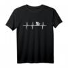 Brieftaube Taubenzüchter Herzschlag T-Shirt – Klassisch geschnitten, perfekt für Vogelzüchter und Tierliebhaber