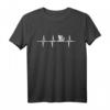 Brieftaube Taubenzüchter Herzschlag T-Shirt – Klassisch geschnitten, perfekt für Vogelzüchter und Tierliebhaber