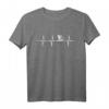 Brieftaube Taubenzüchter Herzschlag T-Shirt – Klassisch geschnitten, perfekt für Vogelzüchter und Tierliebhaber