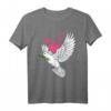 Friedenstaube Geschenk Vogel Taube T-Shirt - Perfektes Tierliebhaber-Design für Weihnachten, Geburtstag & Ornithologen