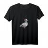 Lustiges Tauben T-Shirt mit Hut für Brieftauben- und Taubenzüchter - Perfekt als Geschenk für Vereinsmitglieder, Tierschützer und Taubenliebhaber