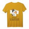 Offizielles Katzen Schlafshirt für Katzenliebhaber – Bequemes Langarmshirt, perfekt zum Schlafen & als Geschenk für Familie & Freunde