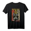 Best Cat Dad Ever Katzenpapa T-Shirt - Lustiges Vintage Geschenk für Katzenliebhaber, Papas & Herren zum Vatertag & Geburtstag