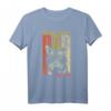 Best Cat Dad Ever Katzenpapa T-Shirt - Lustiges Vintage Geschenk für Katzenliebhaber, Papas & Herren zum Vatertag & Geburtstag