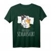 Offizielles Katzen Schlafshirt - Bequemes Katzen T-Shirt für Morgenmuffel, Schlafmützen & Katzenliebhaber als Geschenkideen zu Geburtstag, Weihnachten & Muttertag