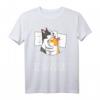 Offizielles Katzen Schlafshirt - Bequemes Katzen T-Shirt für Morgenmuffel, Schlafmützen & Katzenliebhaber als Geschenkideen zu Geburtstag, Weihnachten & Muttertag