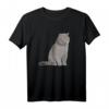 Britisch Kurzhaar Katze T-Shirt - Perfektes Geschenk für Katzenliebhaber & Tierfreunde bei Partys und Anlässen