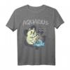 Wassermann Katzen Horoskop Aquarius Sternzeichen Astrologie T-Shirt – Perfektes Geschenk für Katzenliebhaber & Astrologie-Fans