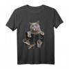 Britische Kurzhaar-Katze in Tasche Langarmshirt – Perfektes Geschenk für Katzenliebhaber, Katzenmütter & Tierfreunde zu Weihnachten & Geburtstag