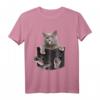 Britische Kurzhaar-Katze in Tasche Langarmshirt – Perfektes Geschenk für Katzenliebhaber, Katzenmütter & Tierfreunde zu Weihnachten & Geburtstag
