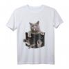 Britische Kurzhaar-Katze in Tasche Langarmshirt – Perfektes Geschenk für Katzenliebhaber, Katzenmütter & Tierfreunde zu Weihnachten & Geburtstag