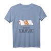 Damen Schlafshirt mit Katzenmotiv - Bequemer Schlafanzug für Katzenliebhaber, perfekte Geschenkidee für Familie & Freunde