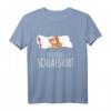 Offizielles Katzen Schlafshirt - Bequemer Langarm Schlafanzug für Katzenliebhaber, perfekt zum Schlafen & als Geschenk für Familie & Freunde