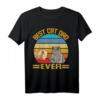 Vintage Best Cat Dad Ever T-Shirt - Lustiges Katzenpapa Design im Retro-Look, Perfekt für Vatertag, Geburtstag & Herrentag