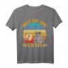 Vintage Best Cat Dad Ever T-Shirt - Lustiges Katzenpapa Design im Retro-Look, Perfekt für Vatertag, Geburtstag & Herrentag