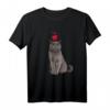 Katzenmotiv Sweatshirt mit Britisch Kurzhaar Katze und Herz – Lustiges und Süßes Katzendesign für Katzenliebhaber, Mama und Papa