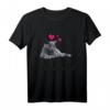 Lieblings Schlafshirt Katze mit Herz – Kuscheliges Katzenmotiv Pyjama für Katzenmamas & -papas, perfekt zum Schlafen & Entspannen